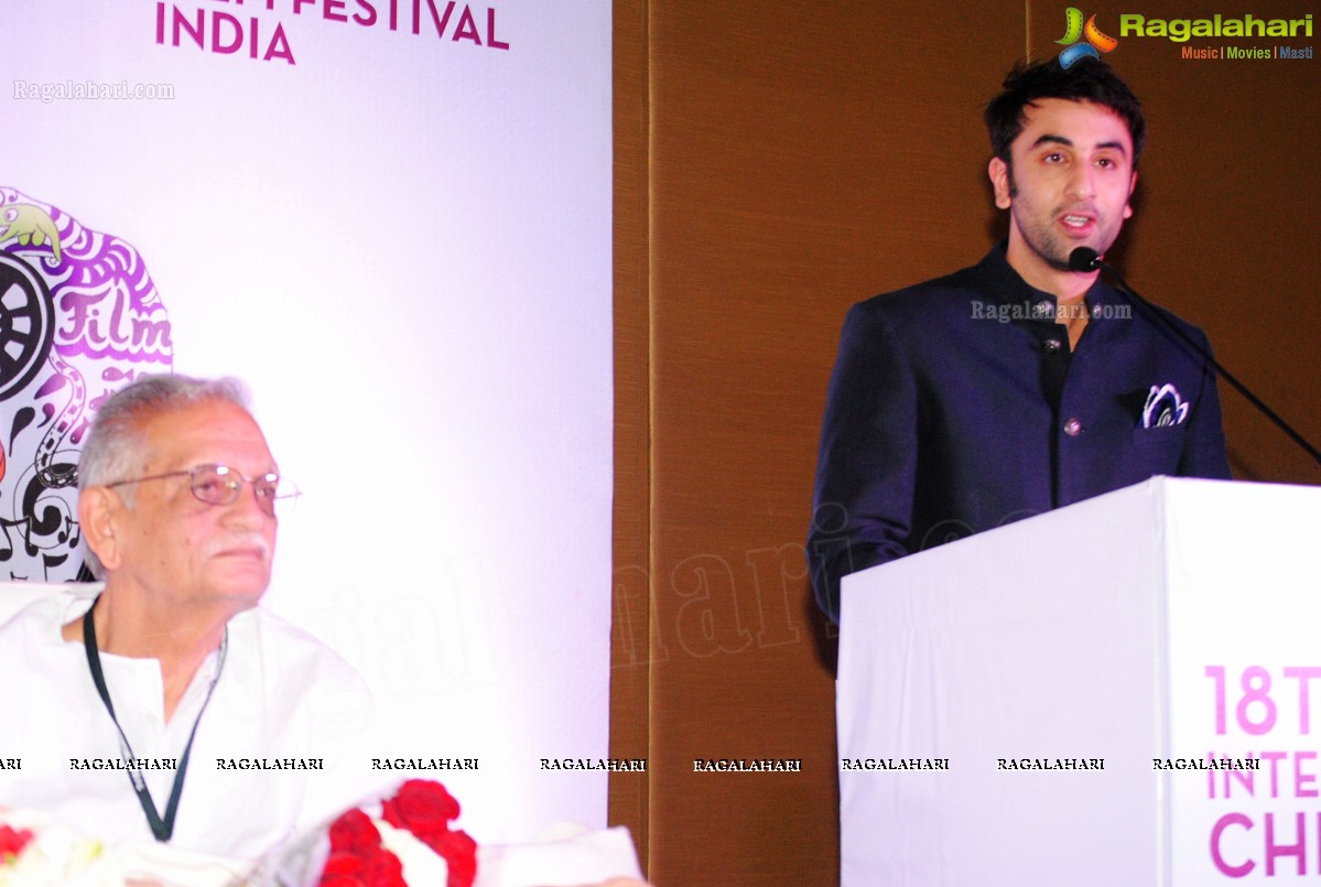 Press Meet: The 18th International Children's Film Festival, India-2013