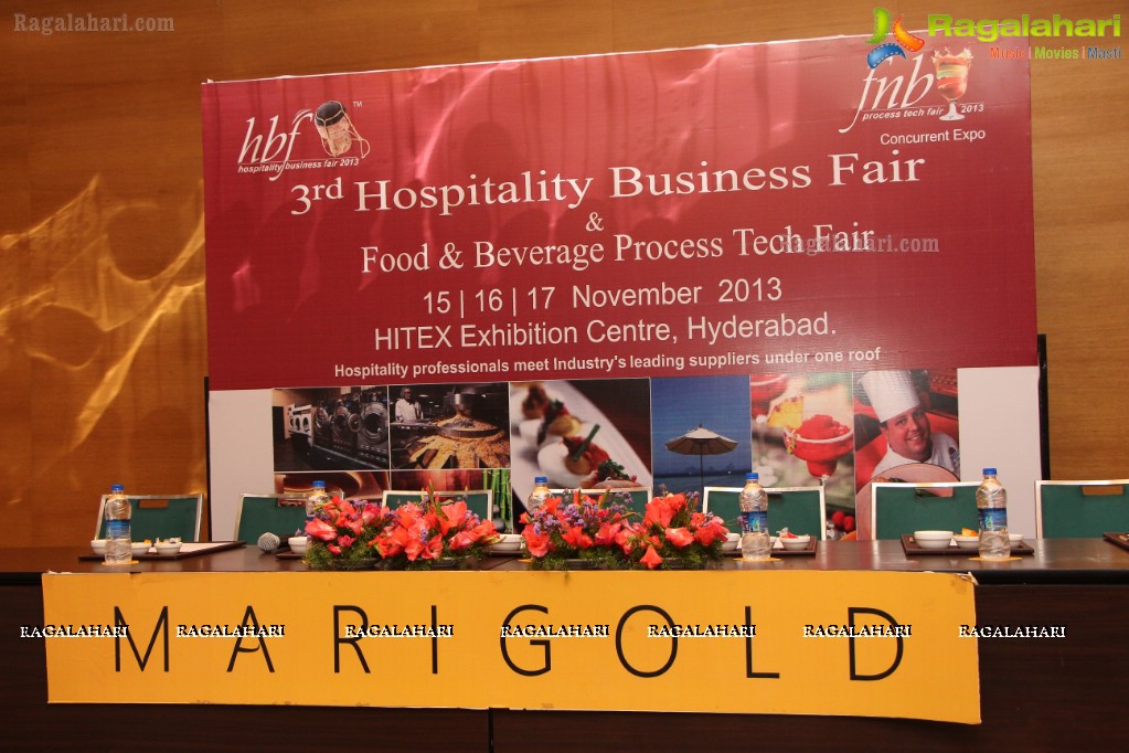 3rd Hospitality Business Fair 2013 Curtain Raiser, Hyderabad