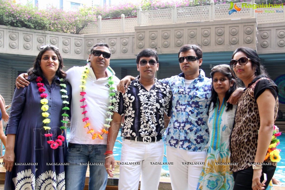 Abhishek n Amrish's Hawaian Bash at Hotel Marriott, Hyderabad