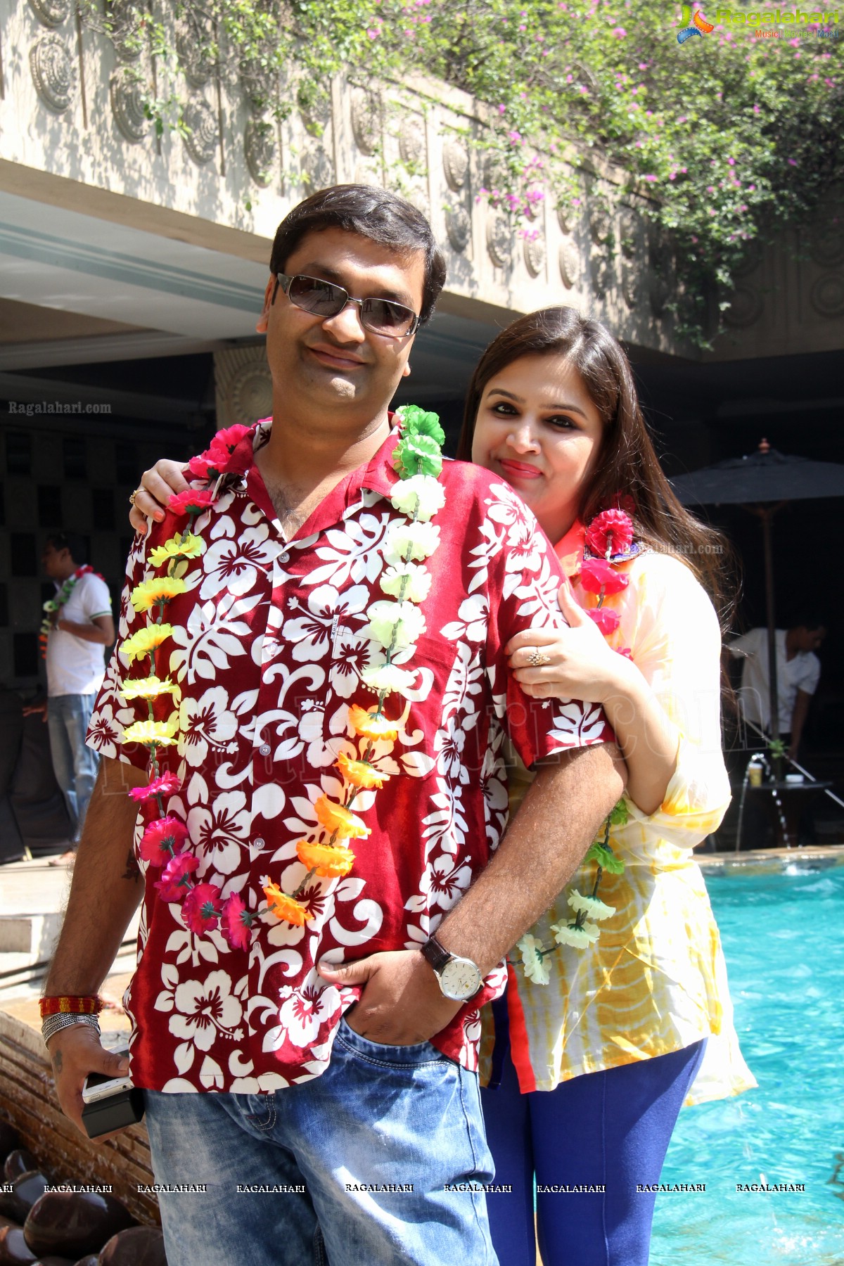 Abhishek n Amrish's Hawaian Bash at Hotel Marriott, Hyderabad