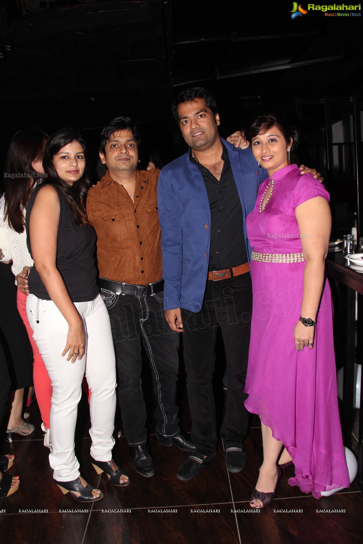 Alok n Anshum's 7th Wedding Anniversary at Bottles N Chimney, Hyderabad