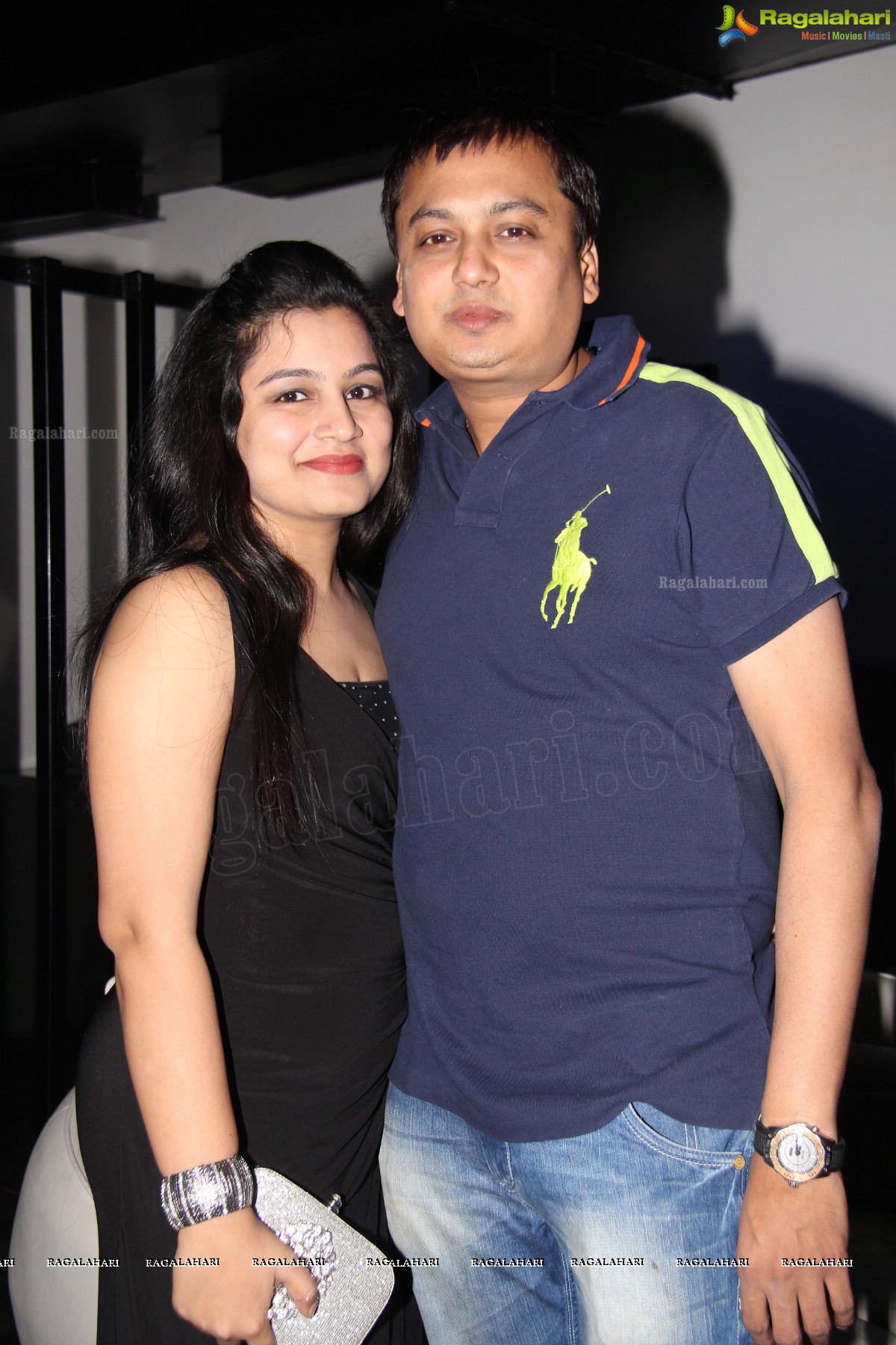 Alok n Anshum's 7th Wedding Anniversary at Bottles N Chimney, Hyderabad