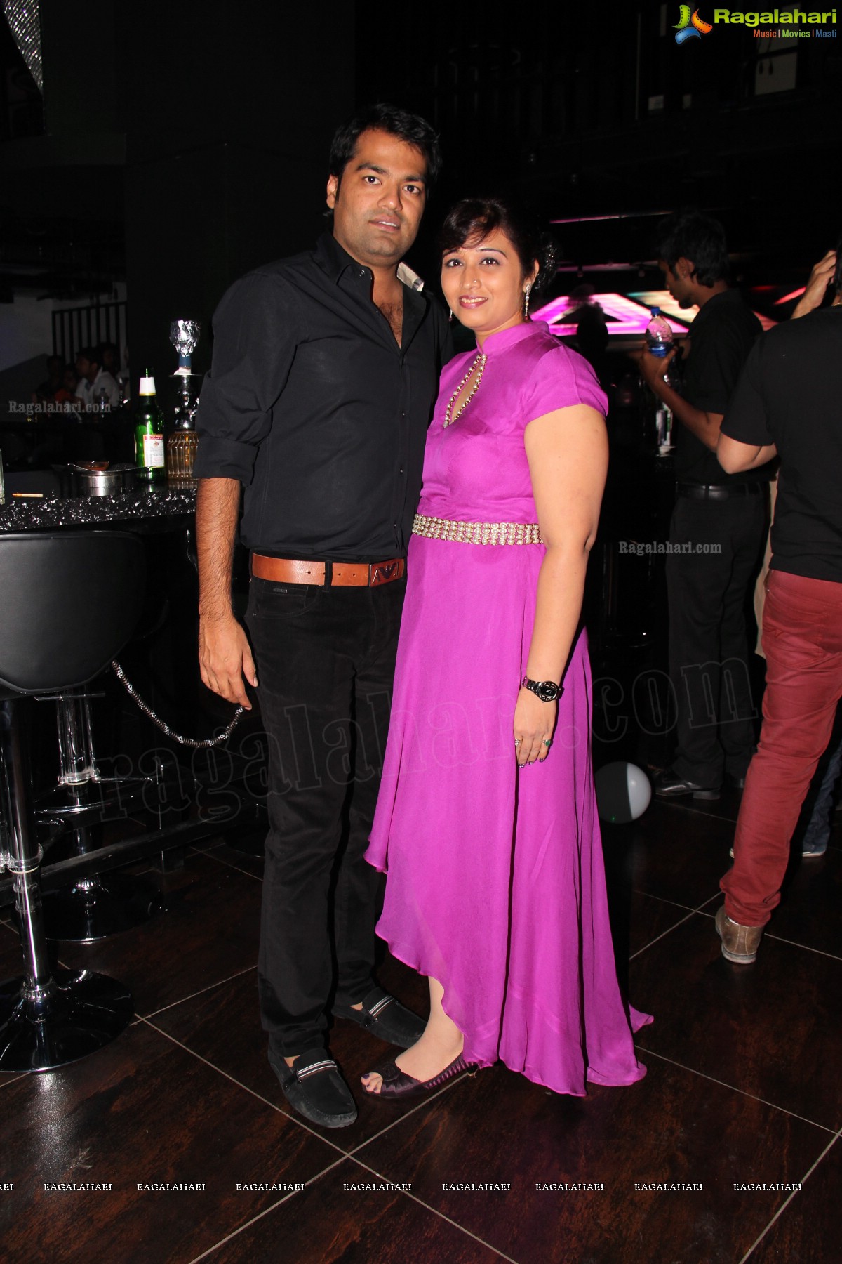 Alok n Anshum's 7th Wedding Anniversary at Bottles N Chimney, Hyderabad