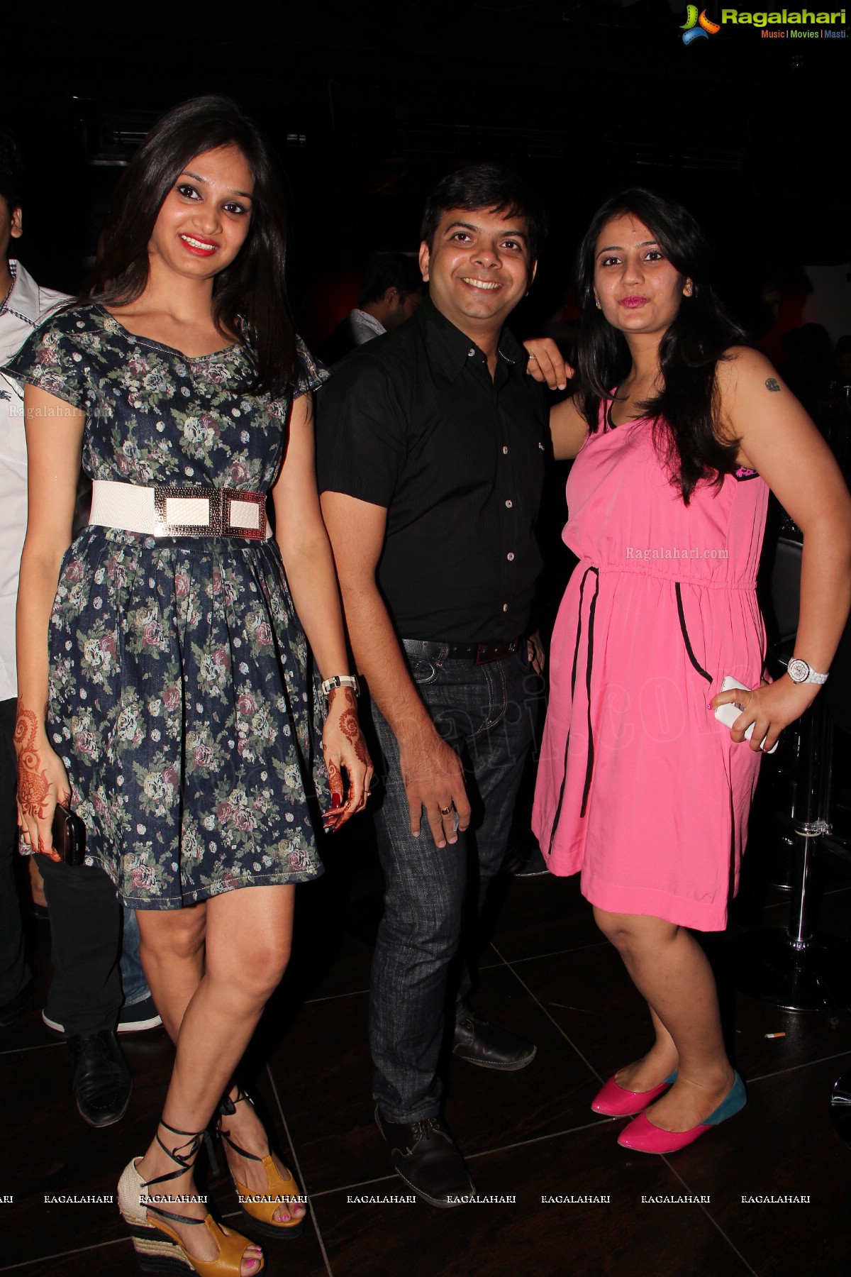 Alok n Anshum's 7th Wedding Anniversary at Bottles N Chimney, Hyderabad