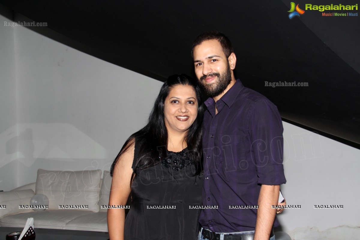 Alok n Anshum's 7th Wedding Anniversary at Bottles N Chimney, Hyderabad