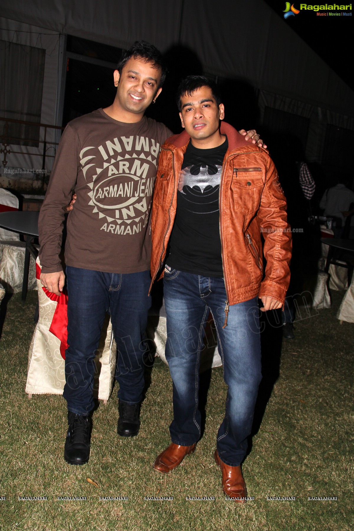 Twin Brothers Hamed-Wajid Khaleel Birthday 2013 at Marrakesh, Hyderabad