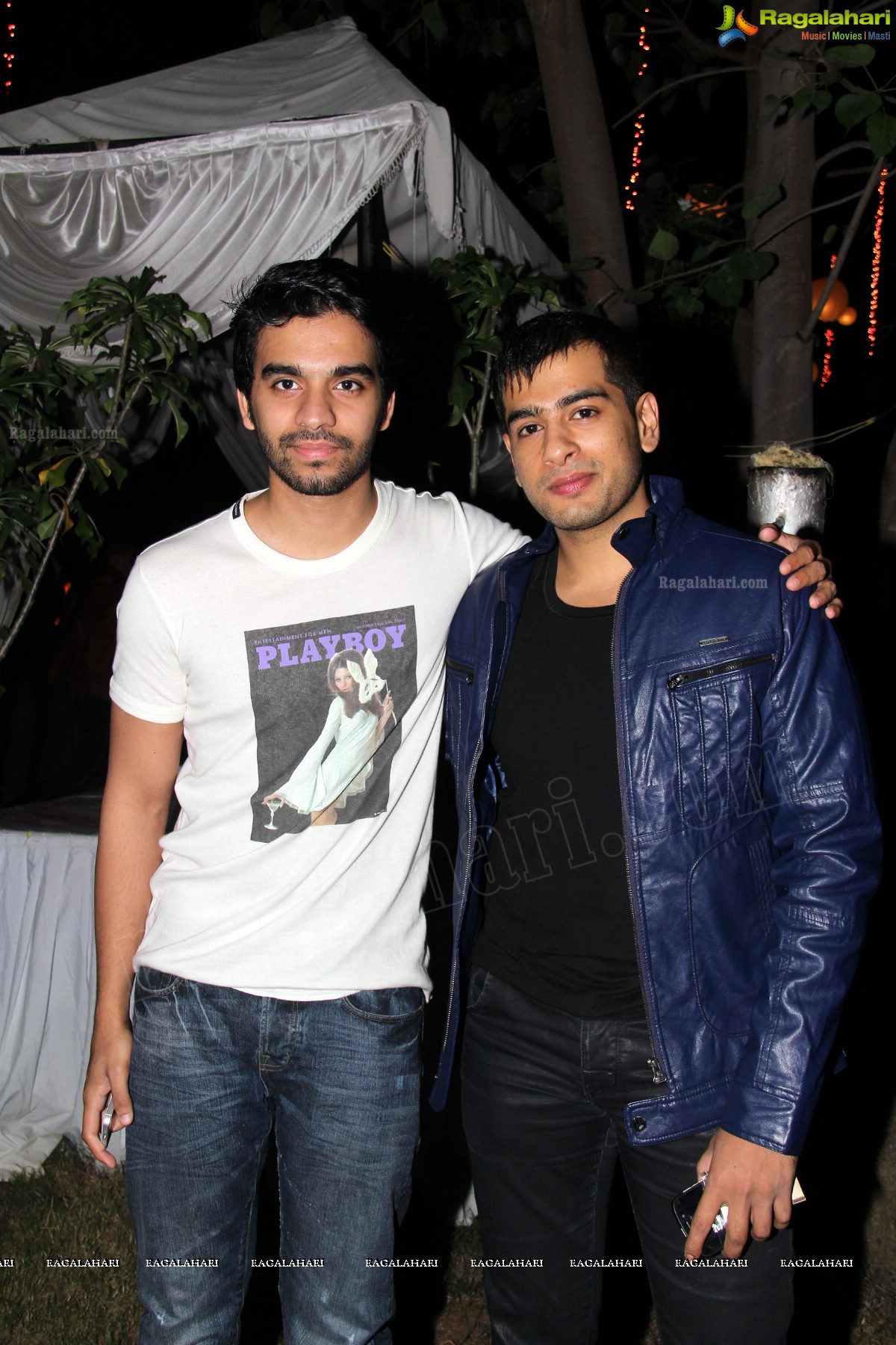 Twin Brothers Hamed-Wajid Khaleel Birthday 2013 at Marrakesh, Hyderabad