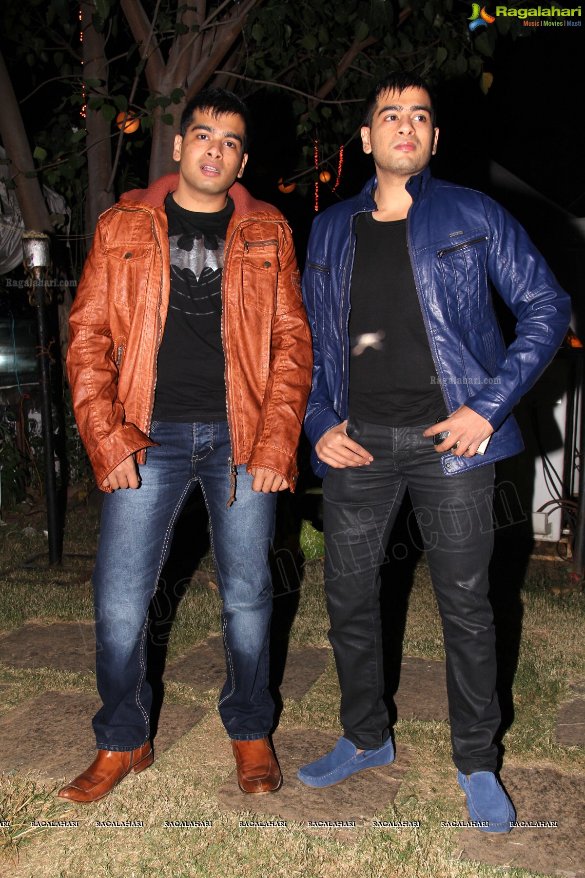 Twin Brothers Hamed-Wajid Khaleel Birthday 2013 at Marrakesh, Hyderabad