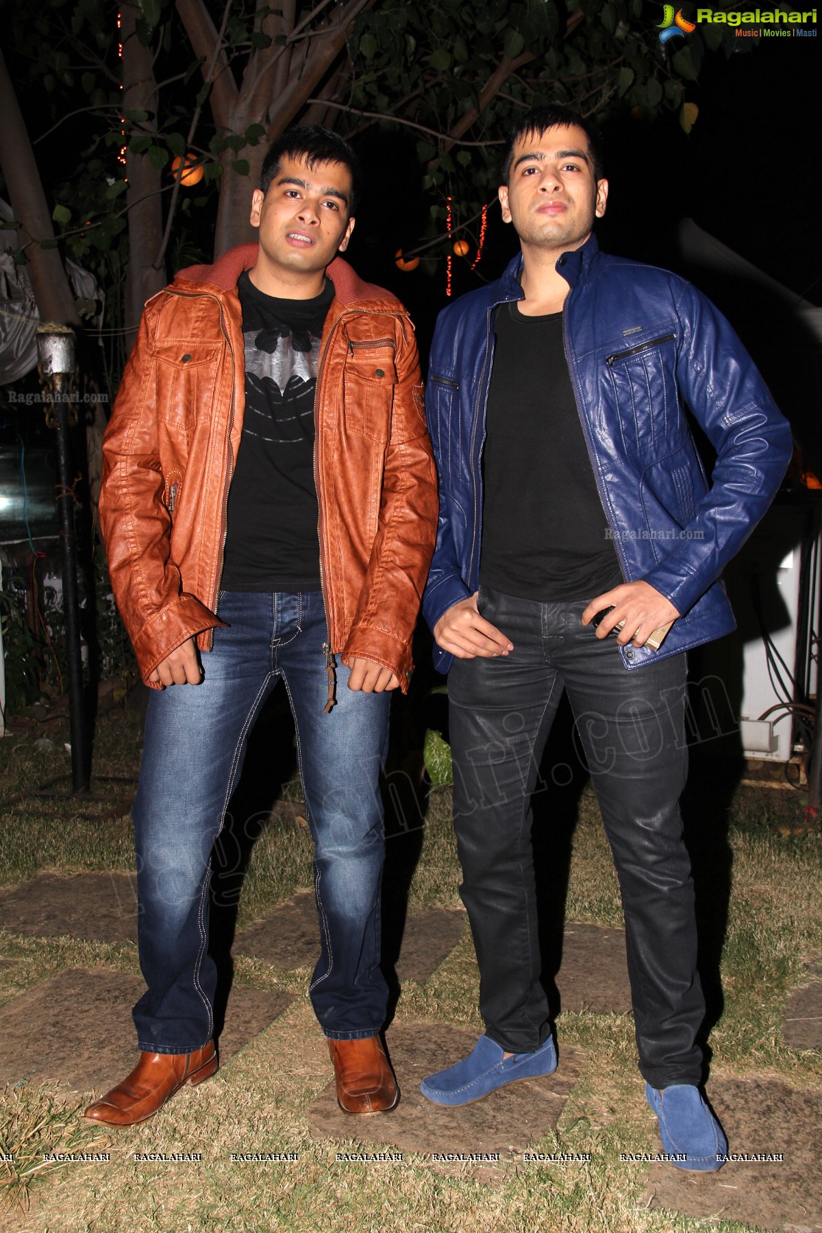 Twin Brothers Hamed-Wajid Khaleel Birthday 2013 at Marrakesh, Hyderabad