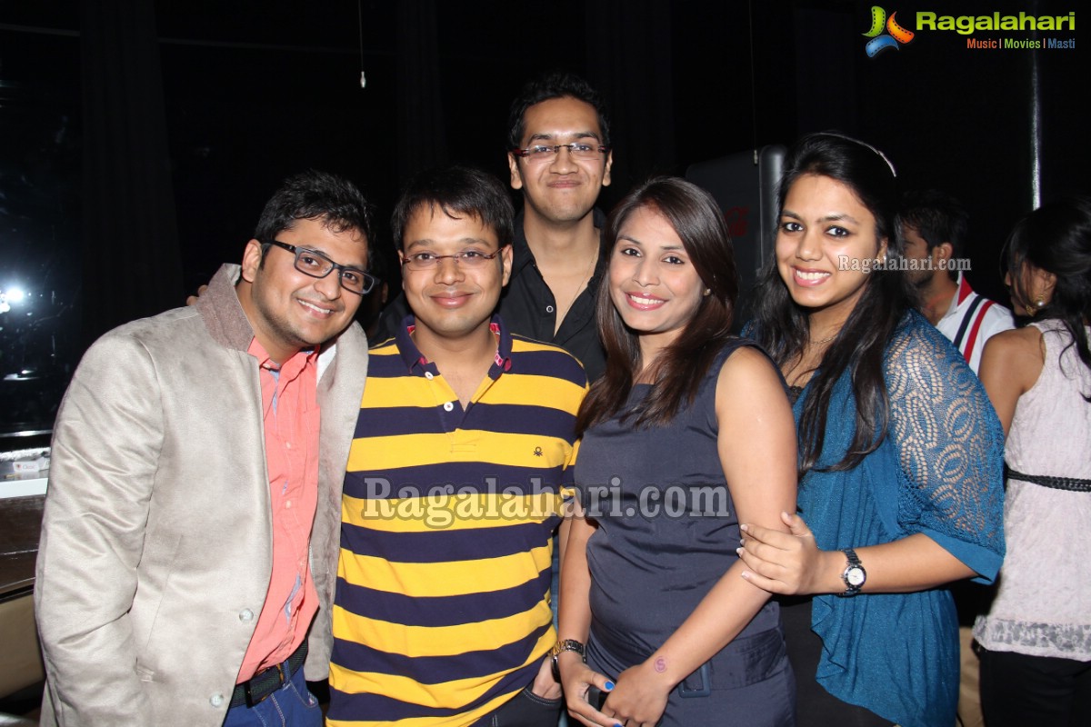 Amogh Bachelors Party at Spoil Pub, Hyderabad