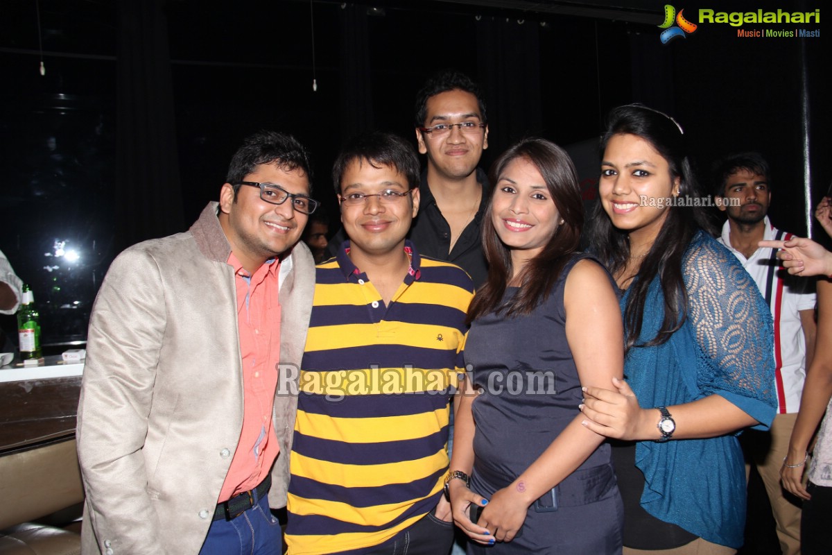 Amogh Bachelors Party at Spoil Pub, Hyderabad