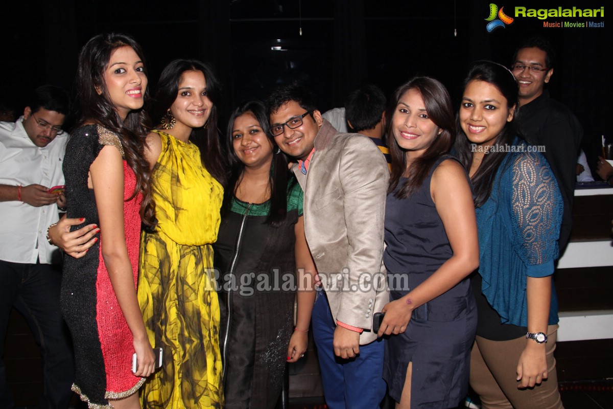 Amogh Bachelors Party at Spoil Pub, Hyderabad