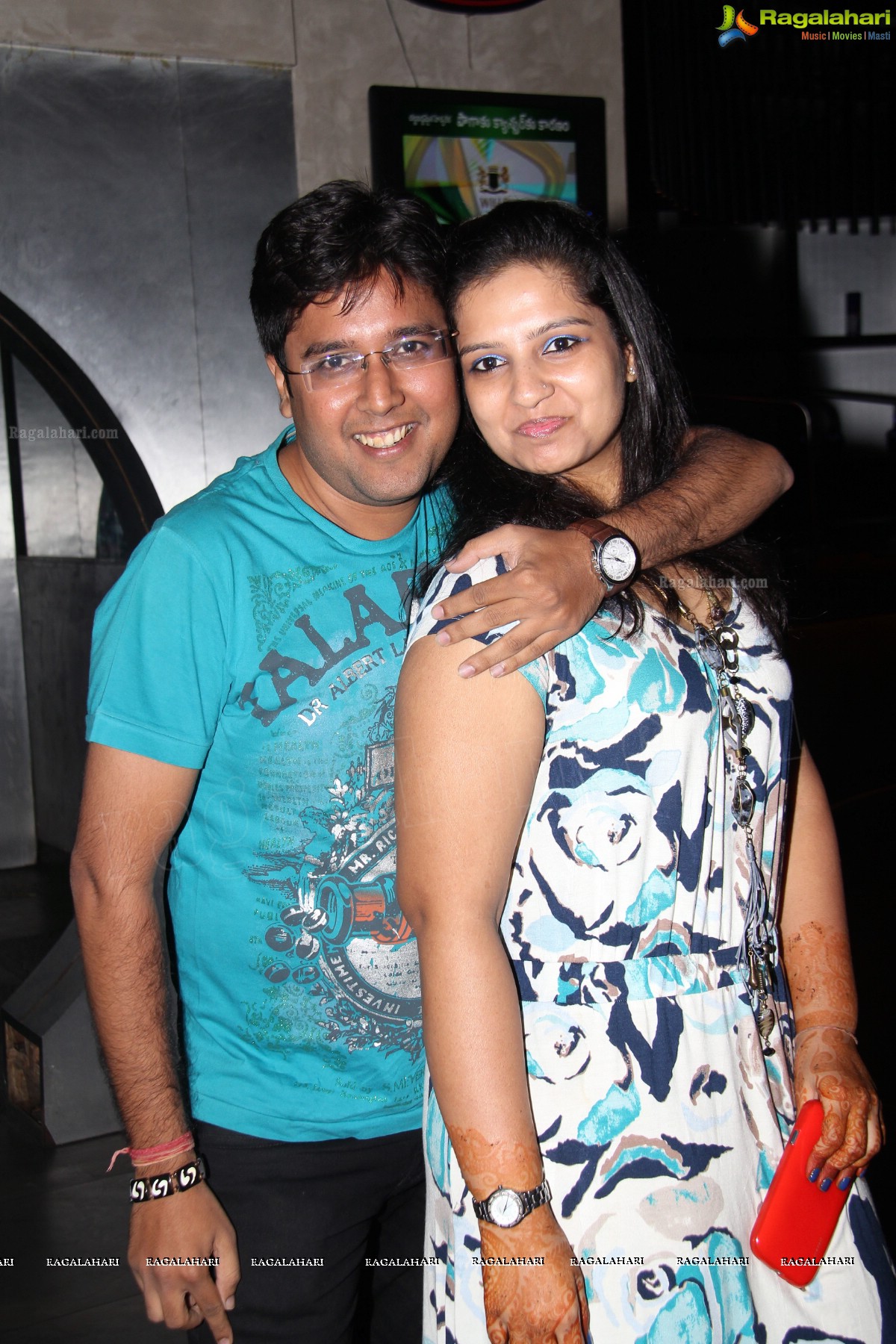 Babitha's Bachelor Party at 10 Lounge, Secunderabad