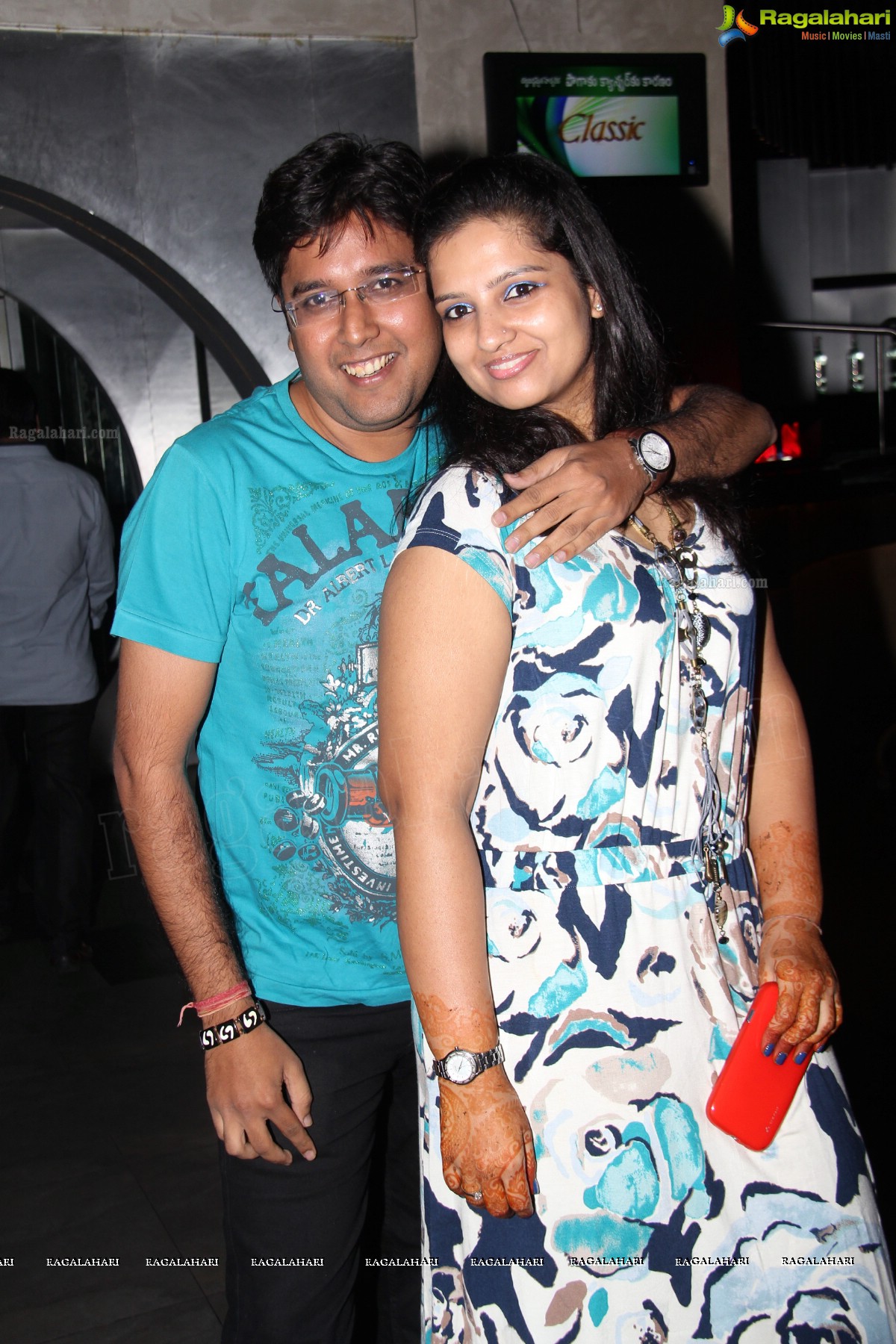 Babitha's Bachelor Party at 10 Lounge, Secunderabad