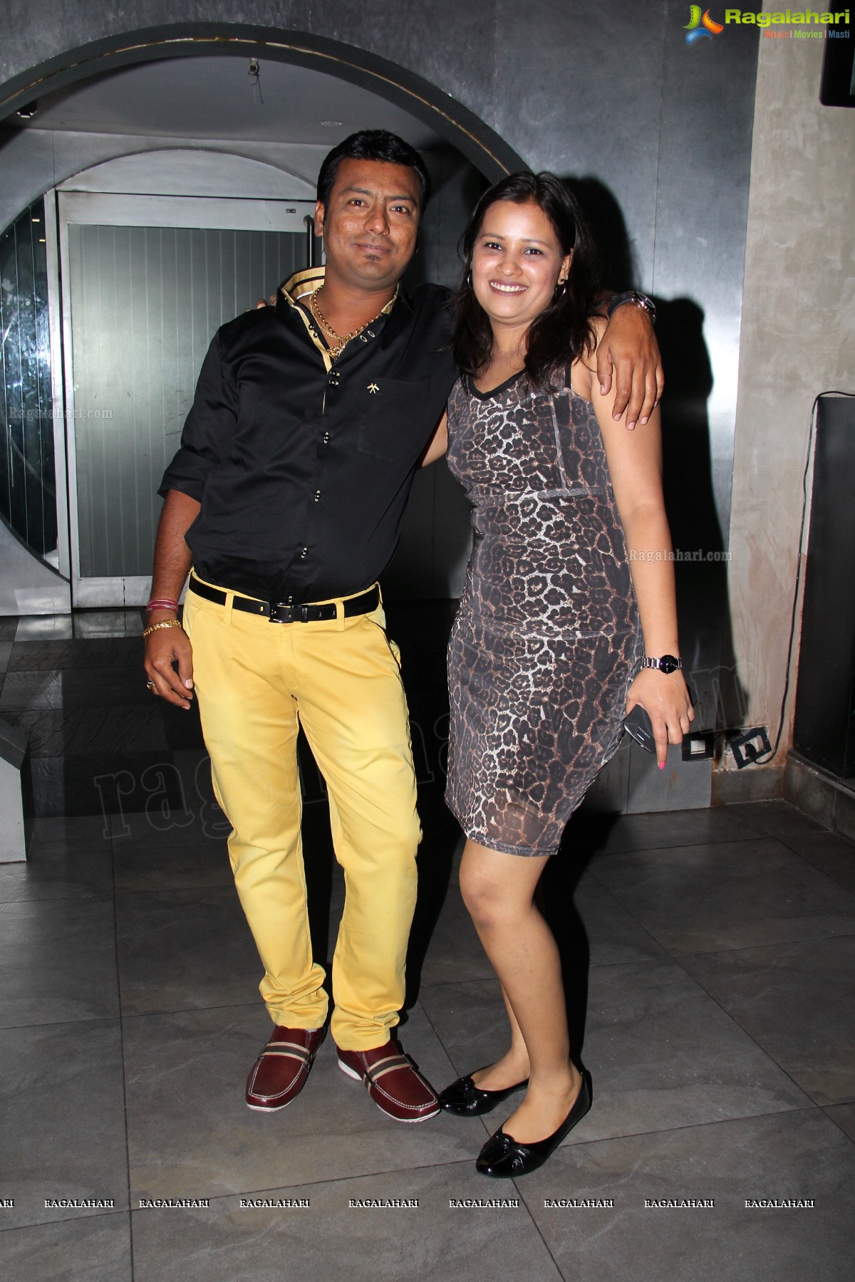 Babitha's Bachelor Party at 10 Lounge, Secunderabad