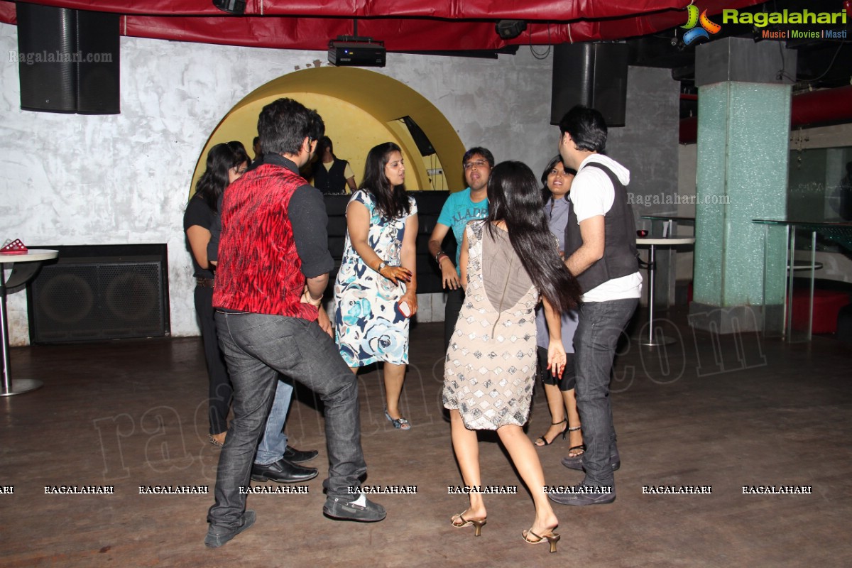 Babitha's Bachelor Party at 10 Lounge, Secunderabad