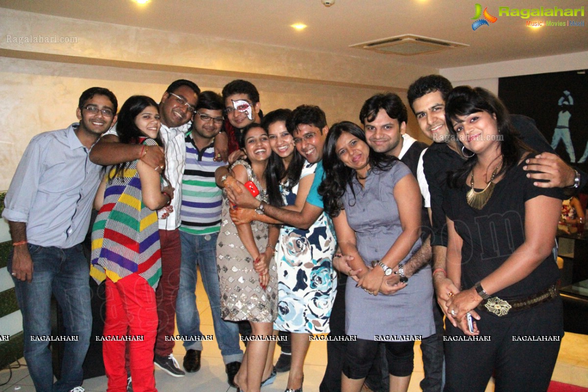 Babitha's Bachelor Party at 10 Lounge, Secunderabad