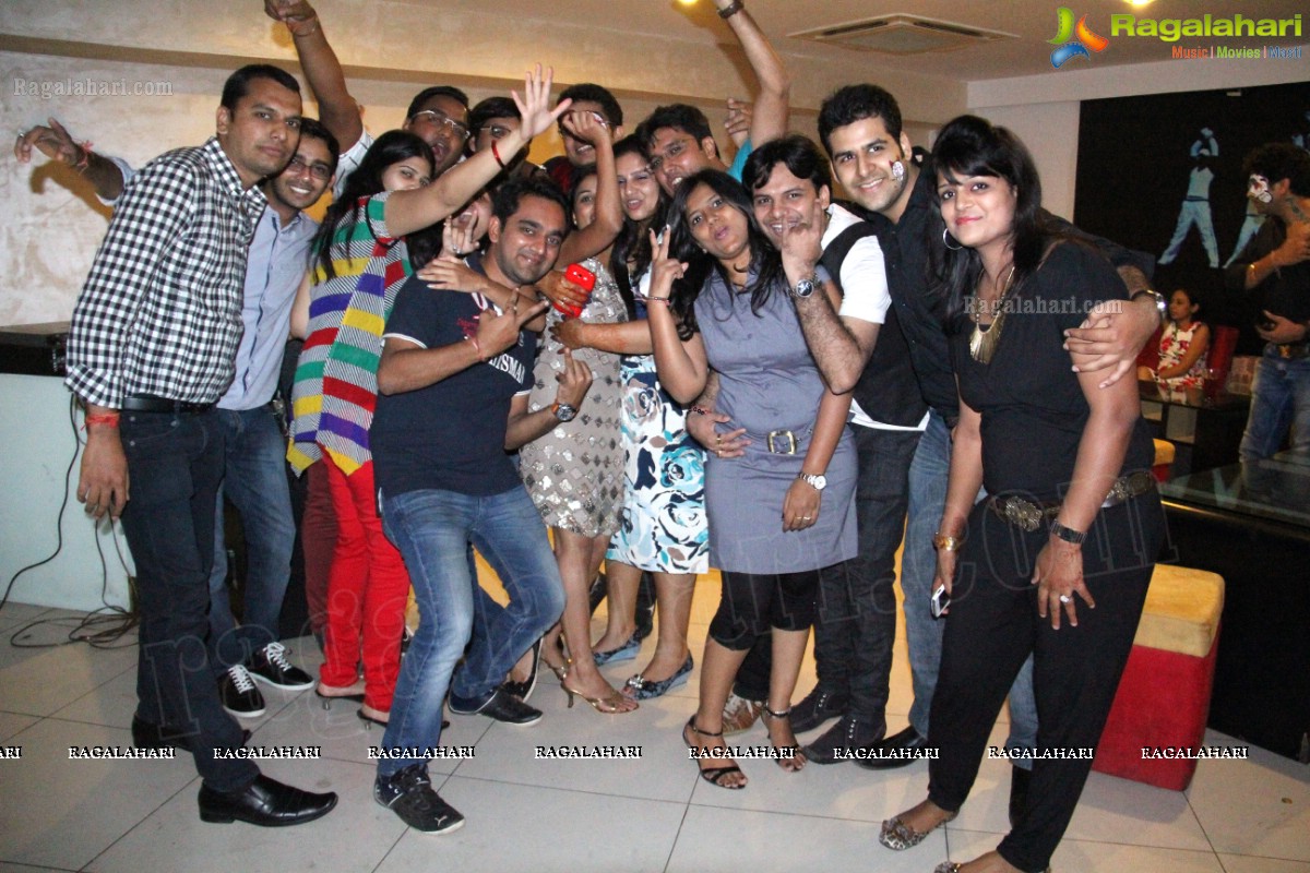 Babitha's Bachelor Party at 10 Lounge, Secunderabad