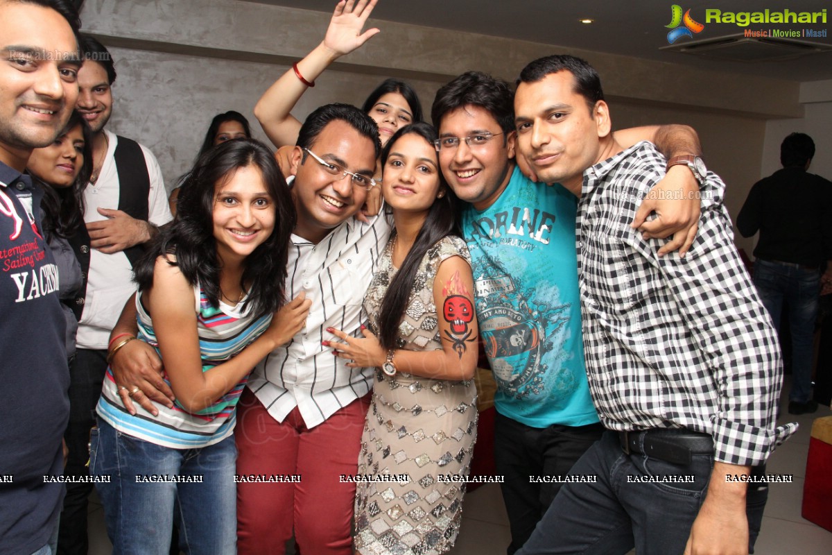 Babitha's Bachelor Party at 10 Lounge, Secunderabad