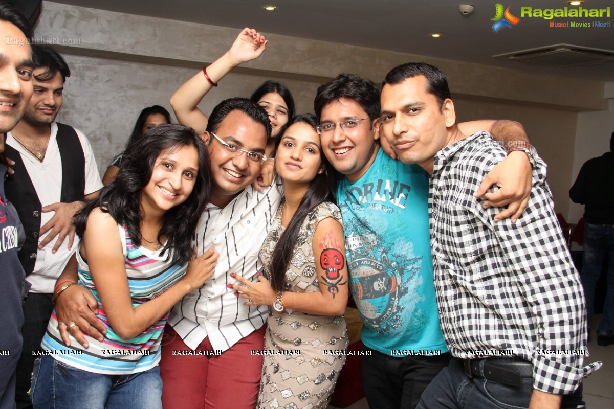 Babitha's Bachelor Party at 10 Lounge, Secunderabad