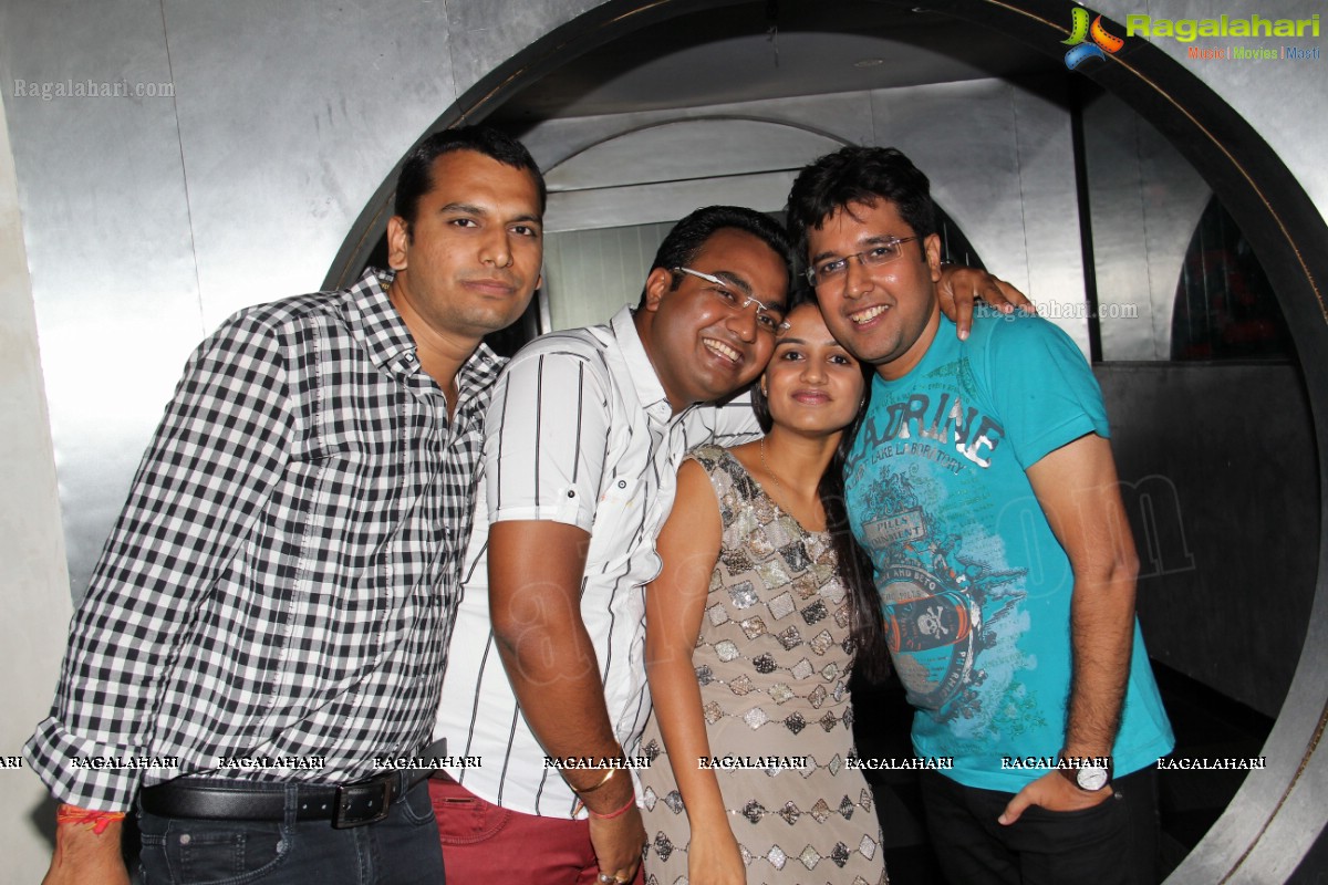 Babitha's Bachelor Party at 10 Lounge, Secunderabad