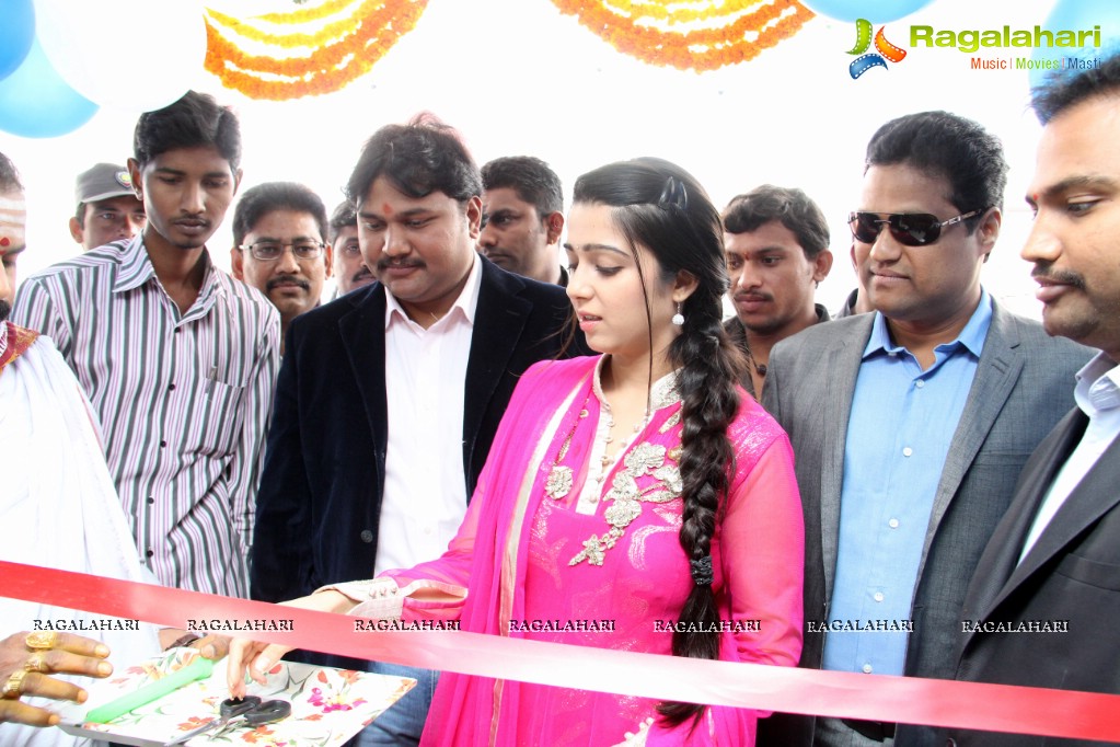 Charmme inaugurates Big C at Ameerpet, Hyderabad