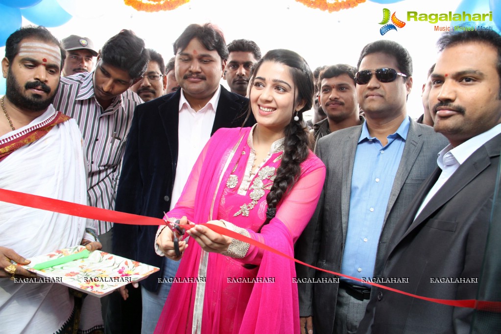 Charmme inaugurates Big C at Ameerpet, Hyderabad