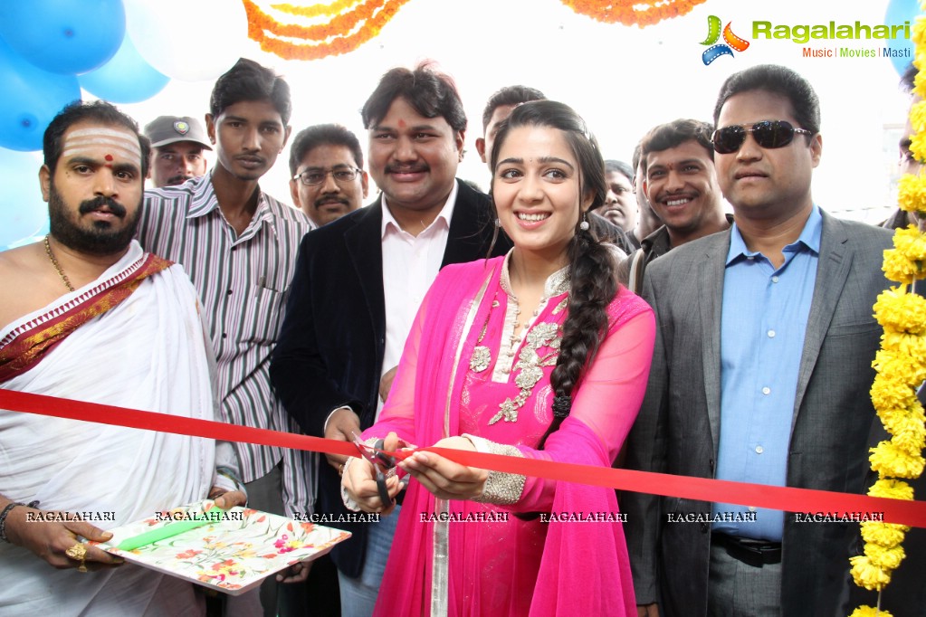 Charmme inaugurates Big C at Ameerpet, Hyderabad