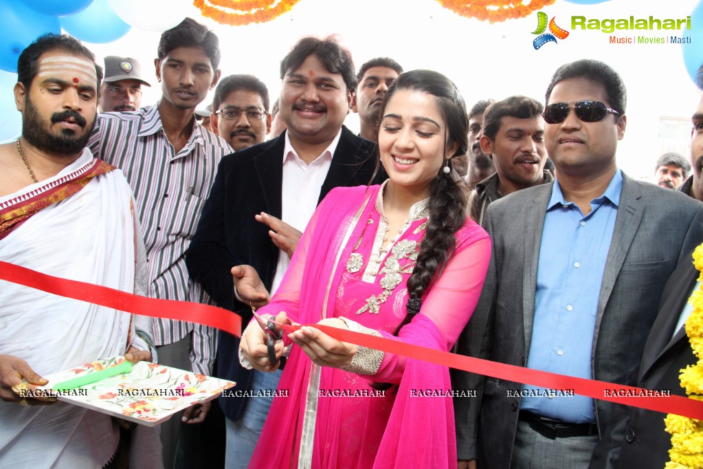 Charmme inaugurates Big C at Ameerpet, Hyderabad