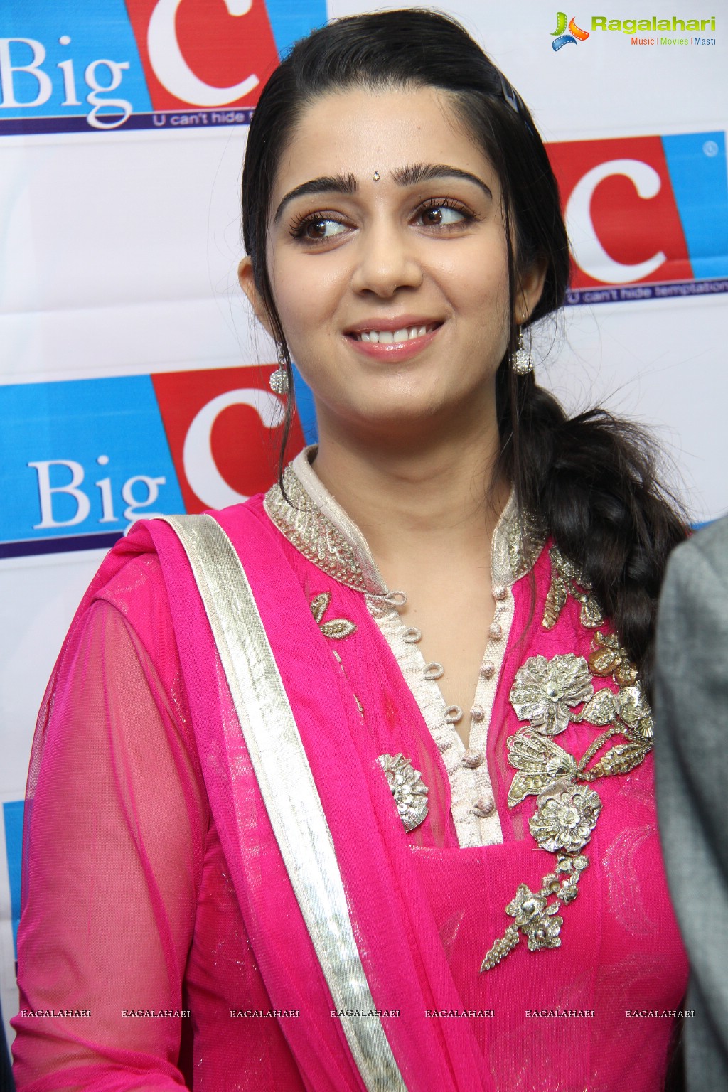 Charmme inaugurates Big C at Ameerpet, Hyderabad