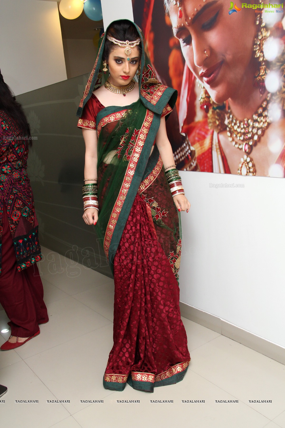 Bridal Make-up to the women of Hyderabad at Lakme, Kondapur