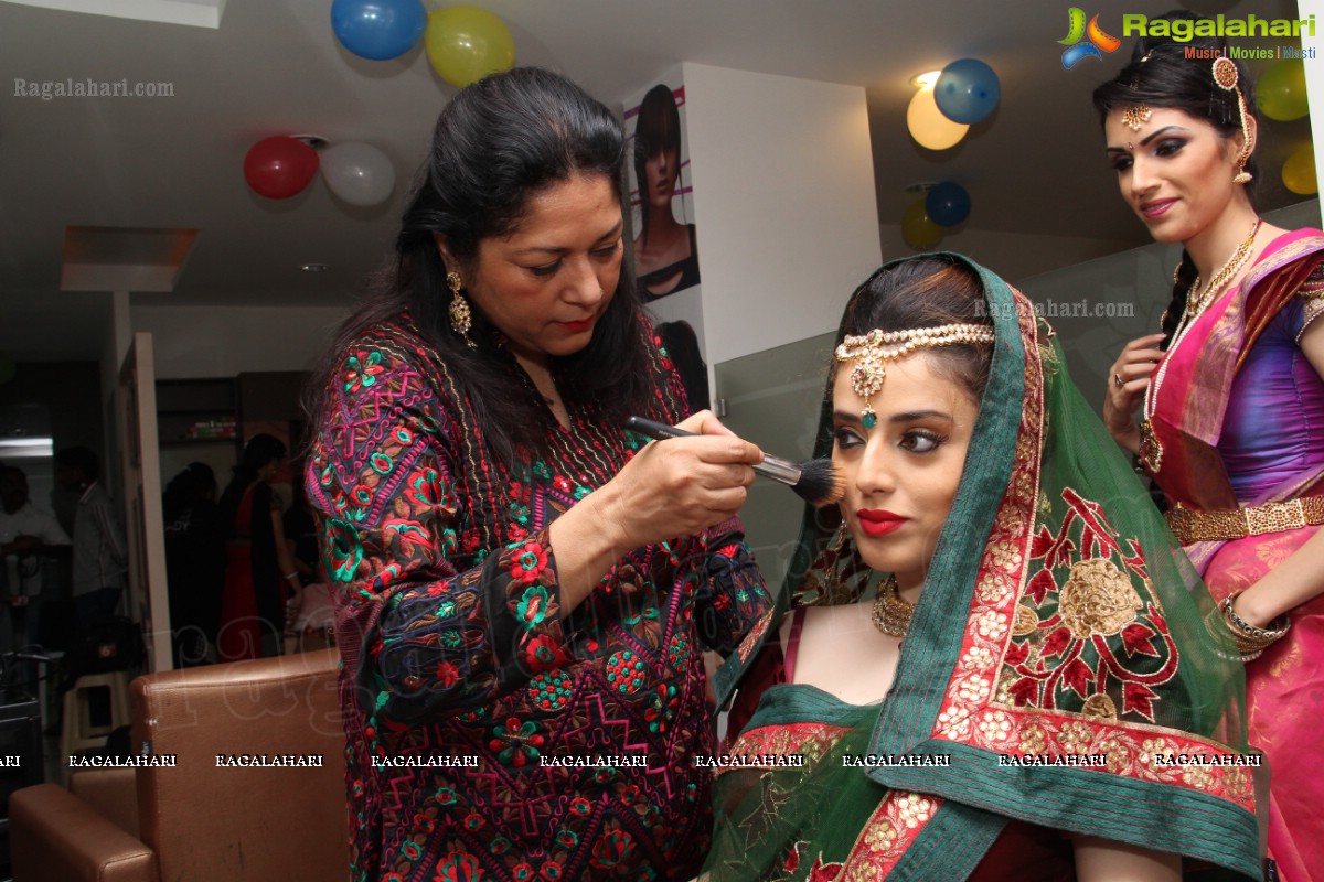 Bridal Make-up to the women of Hyderabad at Lakme, Kondapur