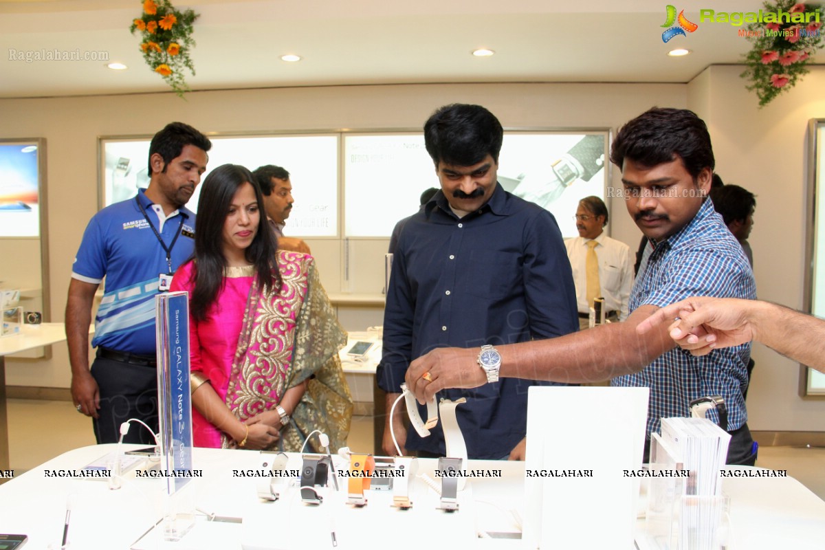 Brother Anil Kumar inaugurates Samsung Store at Jubilee Hills, Hyderabad