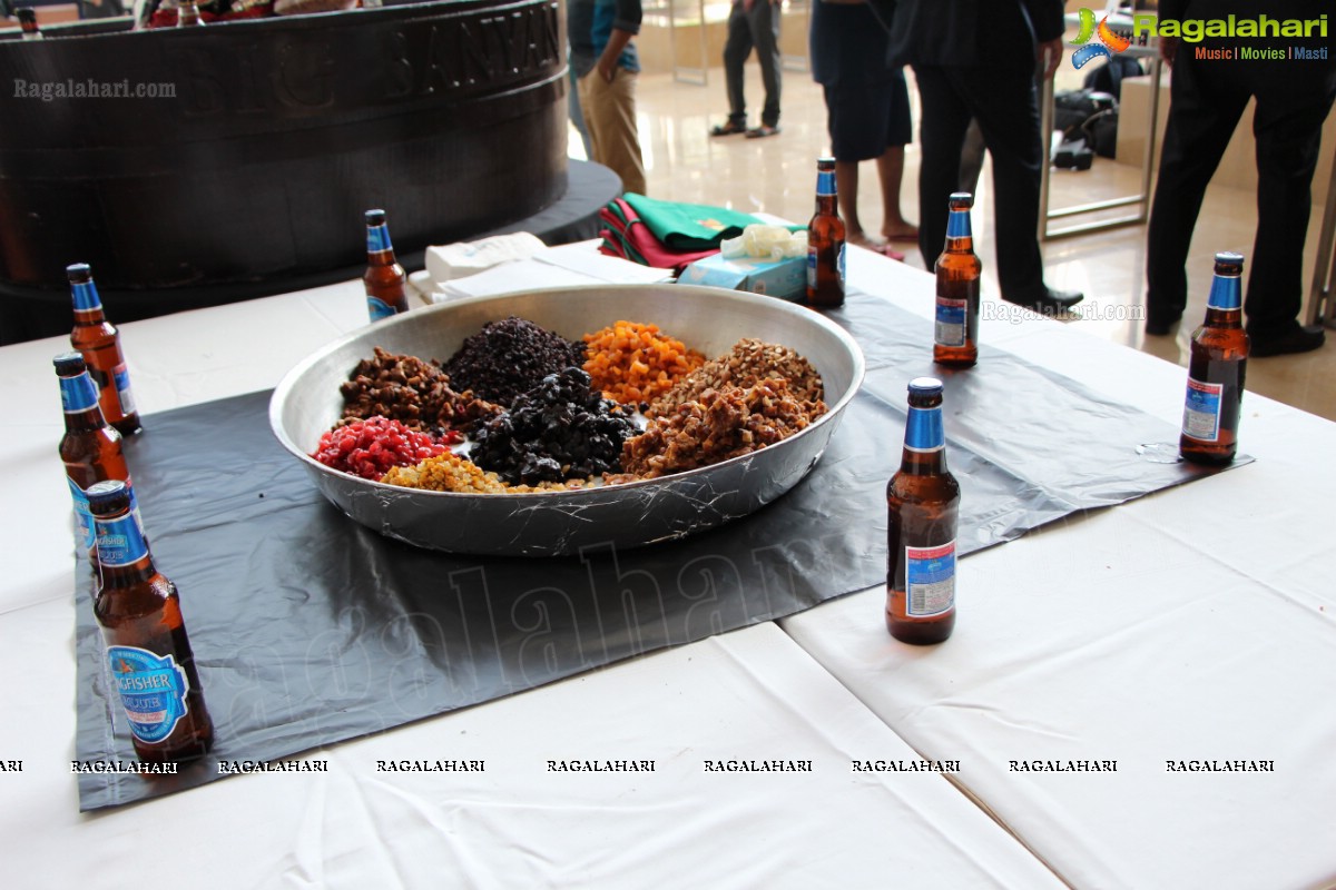 Traditional Cake Mixing Ceremony 2013 at Radisson Blu Plaza, Hyderabad