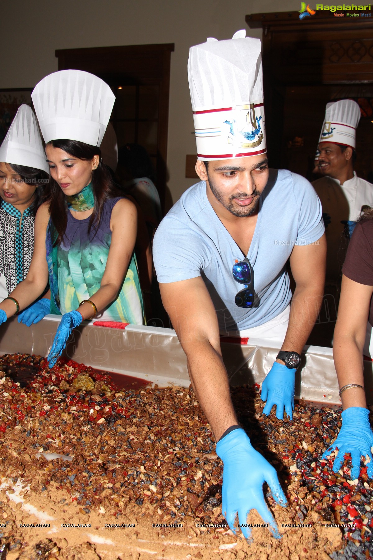 Christmas Cake Mixing Ceremony 2013 at Marco Polo Bar - ITC Kakatiya, Hyderabad