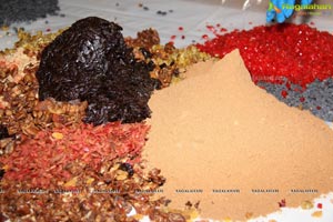 Christmas Cake Mixing Photos