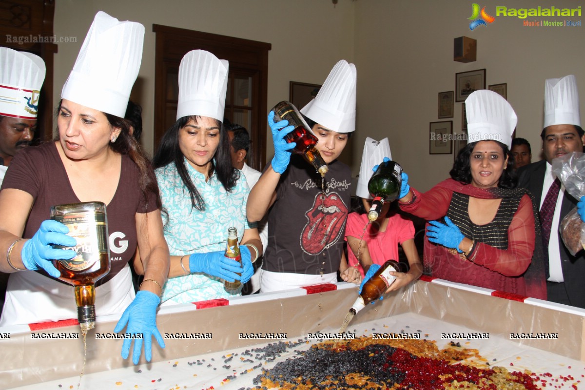 Christmas Cake Mixing Ceremony 2013 at Marco Polo Bar - ITC Kakatiya, Hyderabad