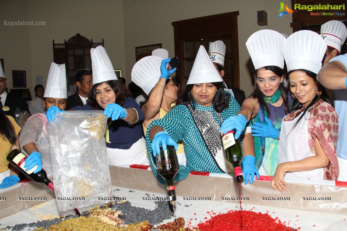 Christmas Cake Mixing Ceremony 2013 at Marco Polo Bar - ITC Kakatiya, Hyderabad