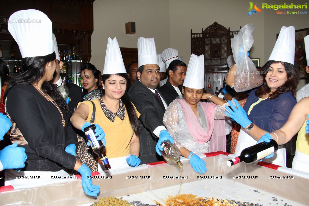 Christmas Cake Mixing Ceremony 2013 at Marco Polo Bar - ITC Kakatiya, Hyderabad