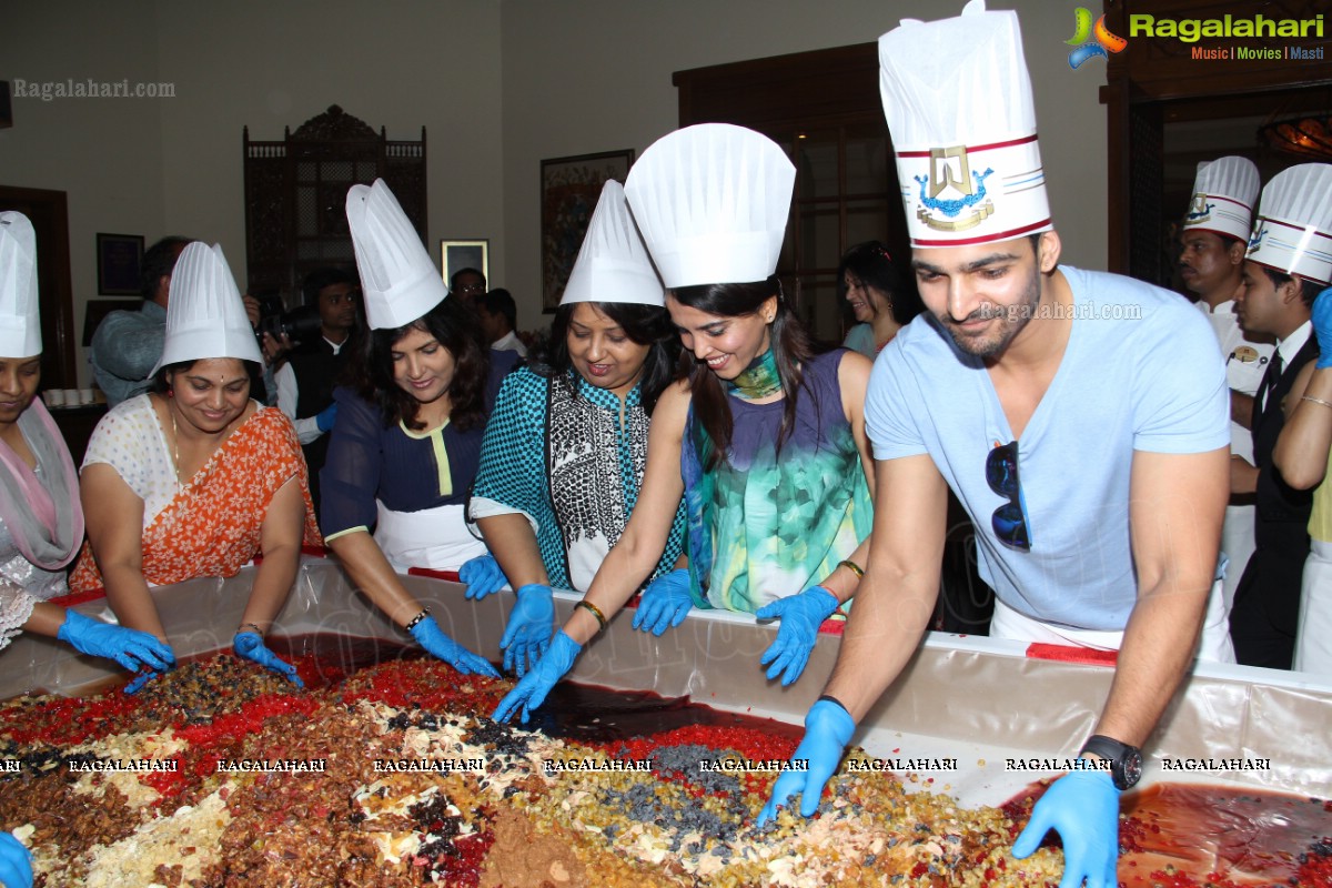 Christmas Cake Mixing Ceremony 2013 at Marco Polo Bar - ITC Kakatiya, Hyderabad