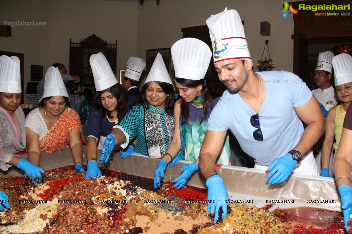 Christmas Cake Mixing Ceremony 2013 at Marco Polo Bar - ITC Kakatiya, Hyderabad