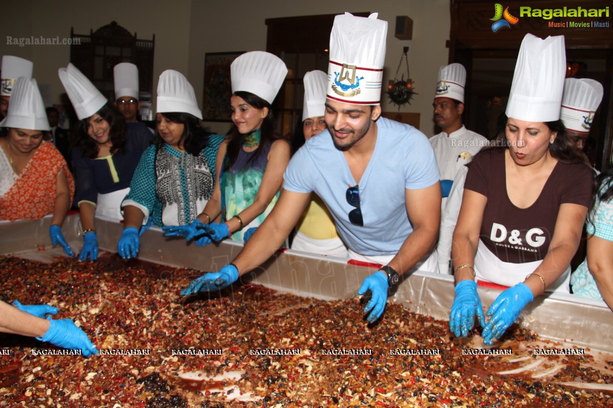 Christmas Cake Mixing Ceremony 2013 at Marco Polo Bar - ITC Kakatiya, Hyderabad