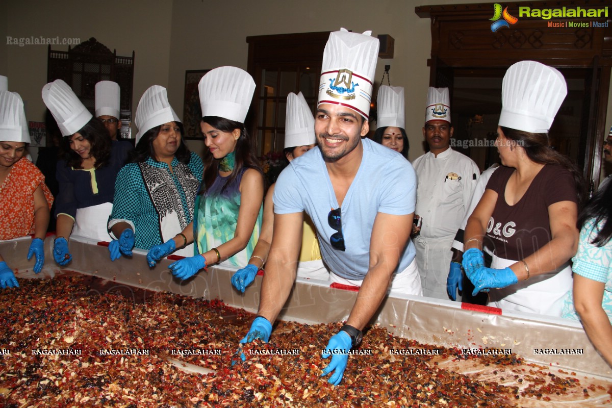 Christmas Cake Mixing Ceremony 2013 at Marco Polo Bar - ITC Kakatiya, Hyderabad