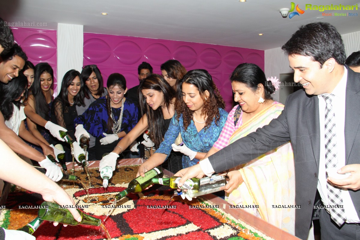 Christmas Cake Mixing Ceremony 2013 at Vivanta by Taj, Hyderabad