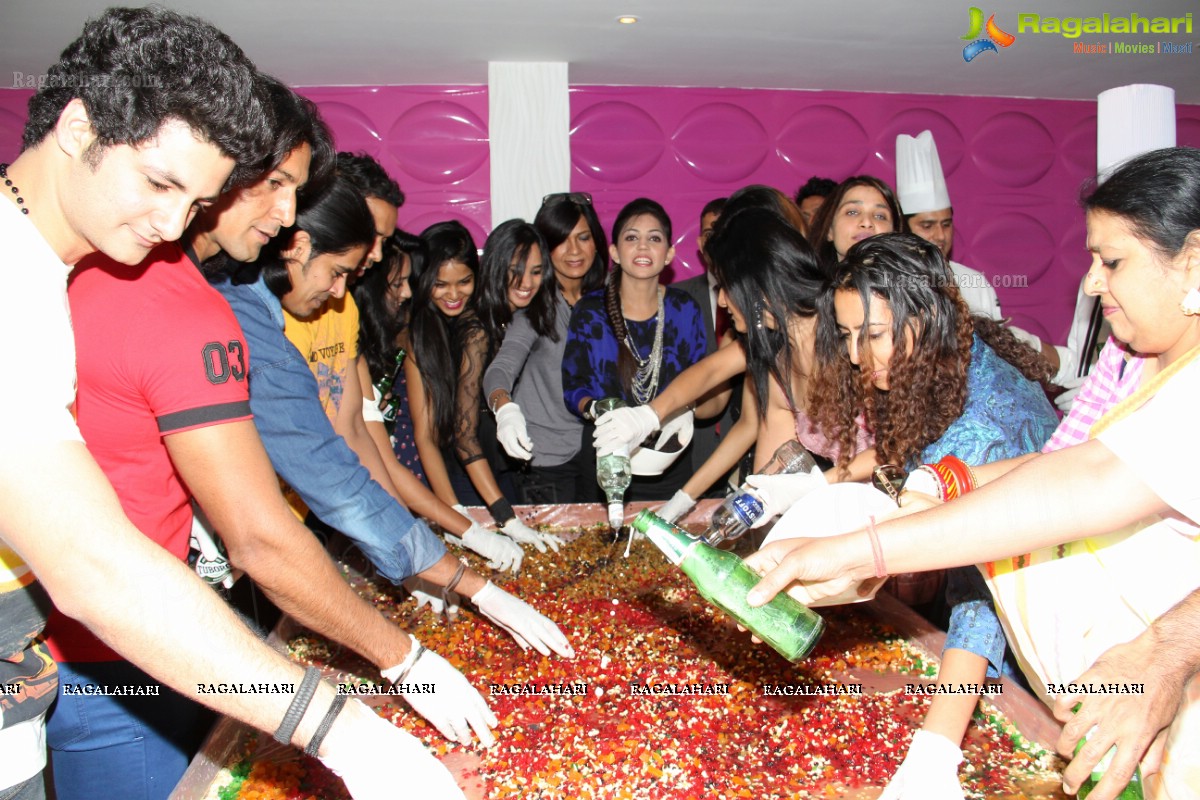 Christmas Cake Mixing Ceremony 2013 at Vivanta by Taj, Hyderabad