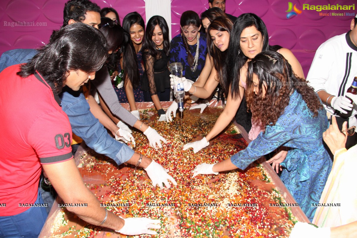 Christmas Cake Mixing Ceremony 2013 at Vivanta by Taj, Hyderabad