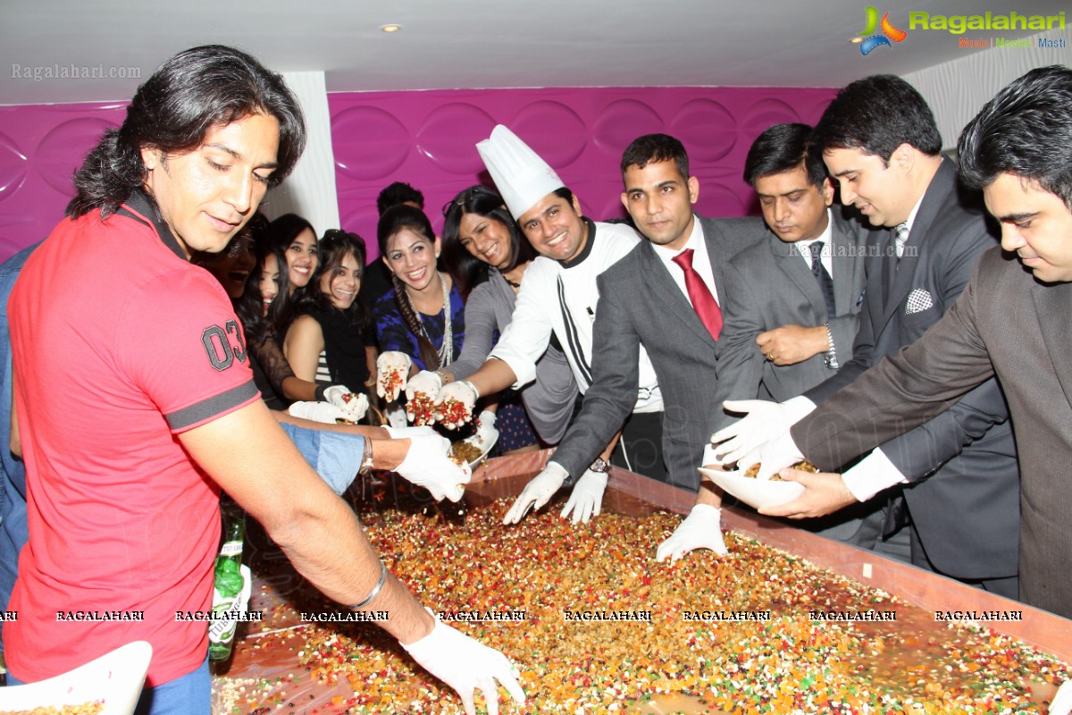 Christmas Cake Mixing Ceremony 2013 at Vivanta by Taj, Hyderabad