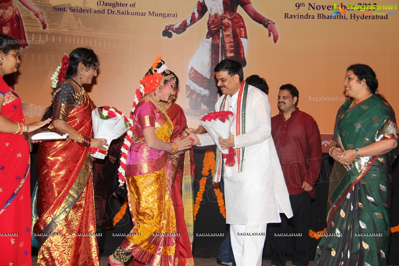 Chinmayi Mungara's Kuchipudi Rangapravesam at Ravindra Bharathi, Hyderabad