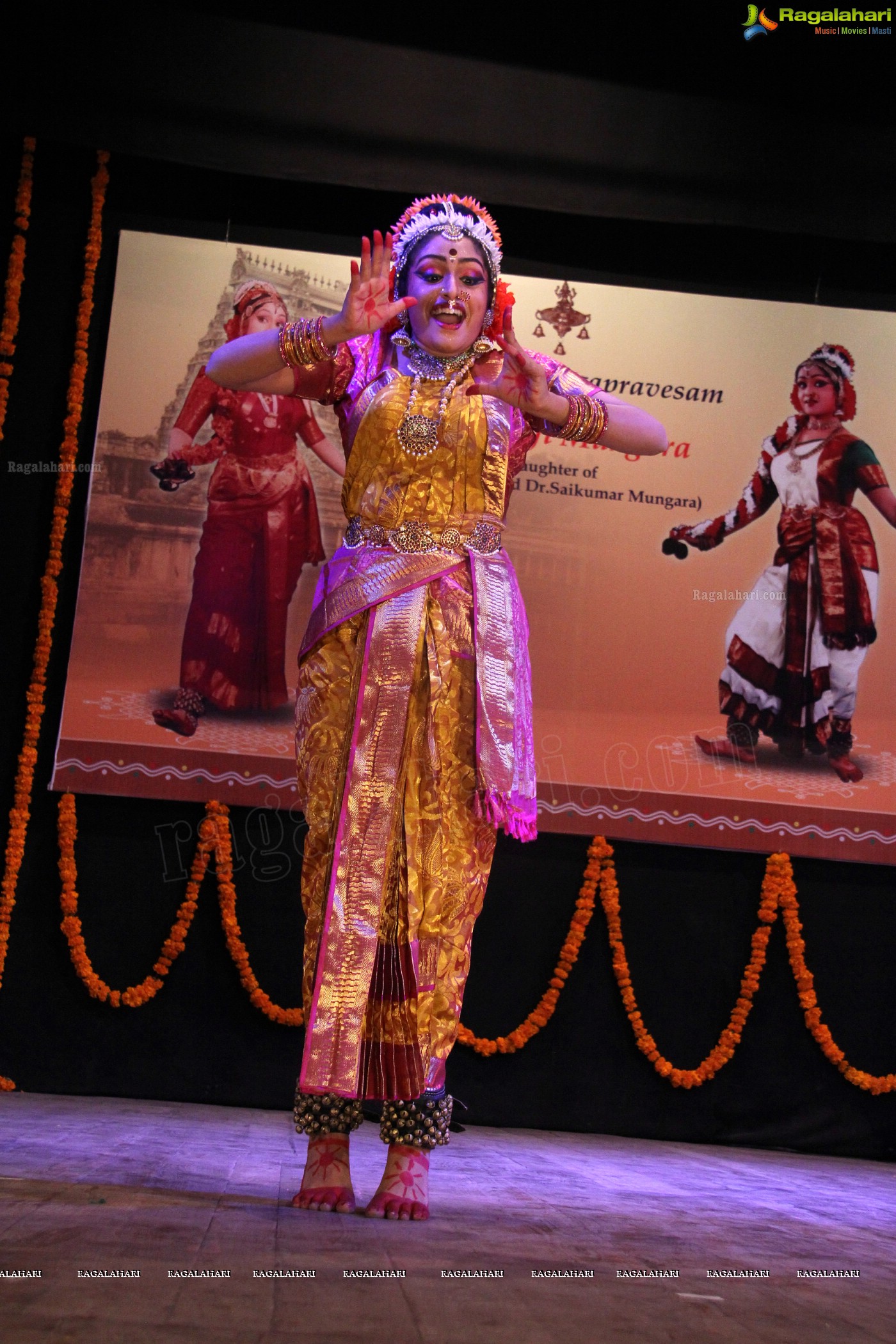 Chinmayi Mungara's Kuchipudi Rangapravesam at Ravindra Bharathi, Hyderabad