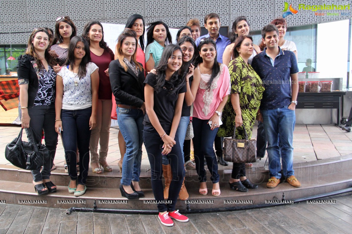 Annual Cake Mixing Ceremony 2013 at Aqua, The Park, Hyderabad